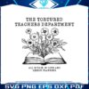 the-tortured-teachers-department-floral-book-svg