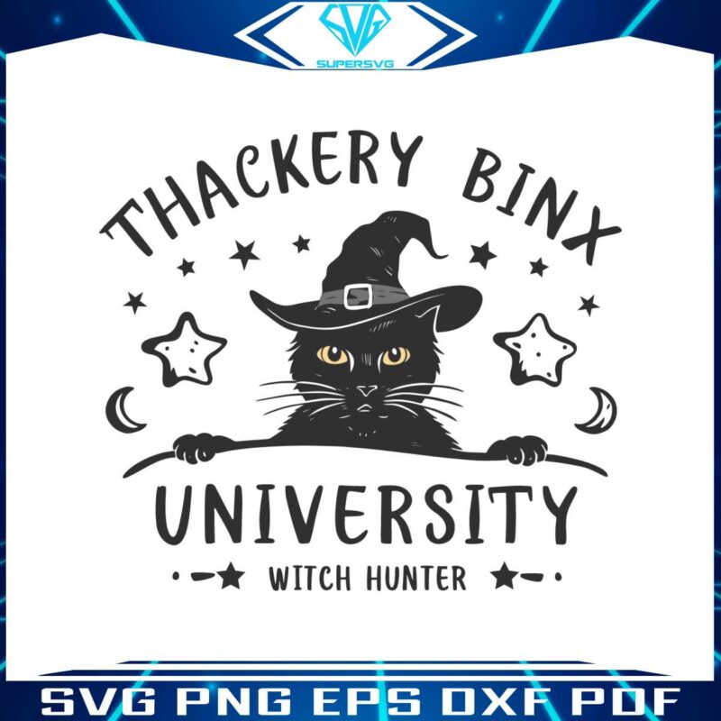 thackery-binx-university-balck-cat-svg