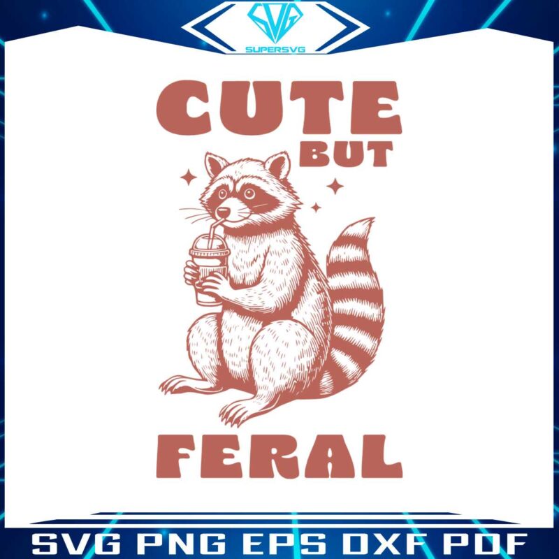 cute-but-feral-raccoon-funny-trash-svg