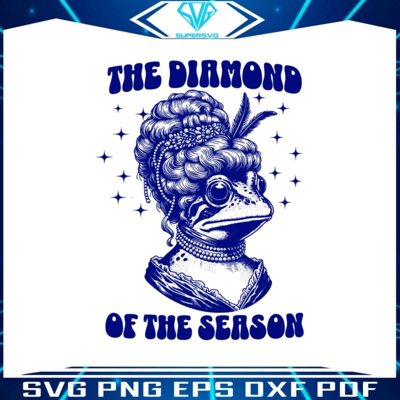the-diamond-of-the-season-frog-meme-svg