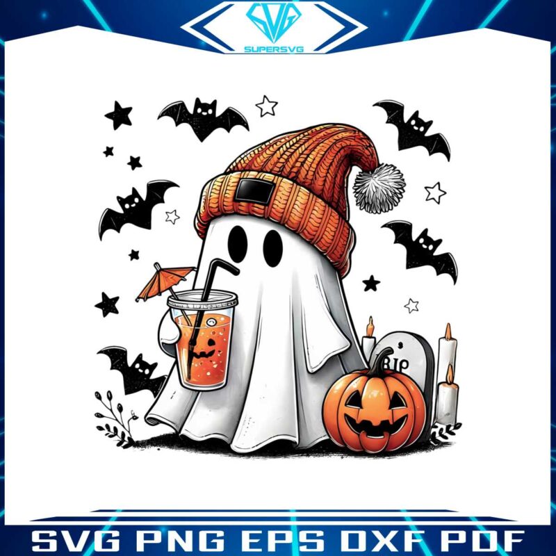 halloween-ghost-pumpkin-spice-latte-png