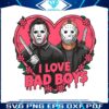 i-love-bad-boys-jason-voorhees-vs-michael-myers-png