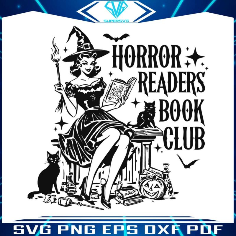 horror-readers-book-club-witch-vibes-svg