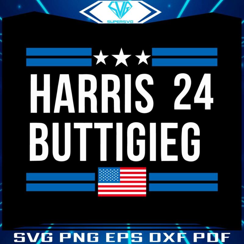 harris-buttigieg-2024-campaign-svg