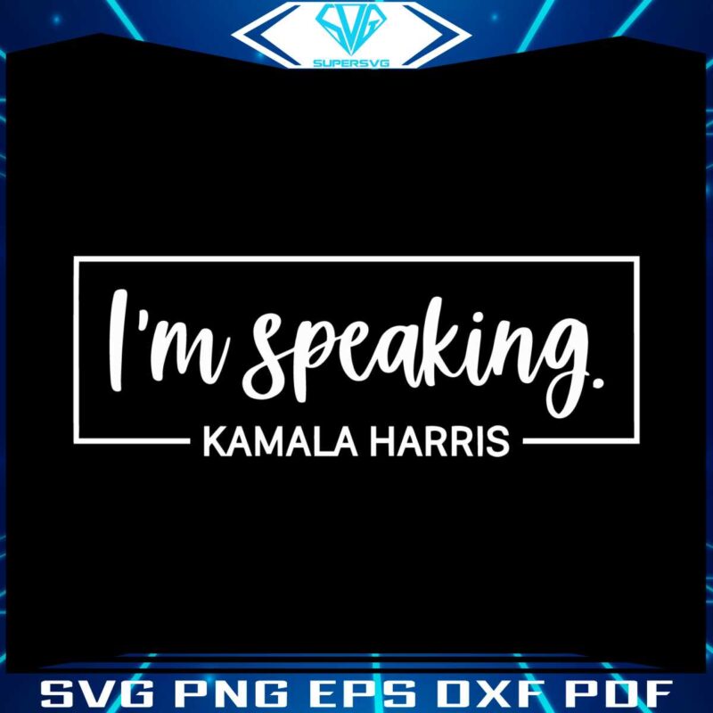 im-speaking-kamala-harris-president-2024-svg