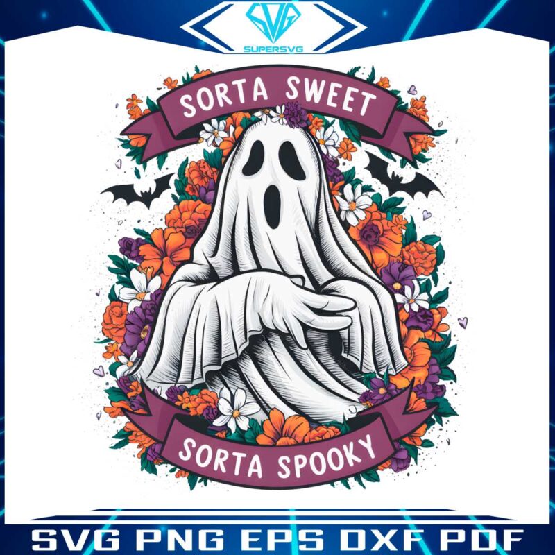 horror-ghost-sorta-sweet-sorta-spooky-png