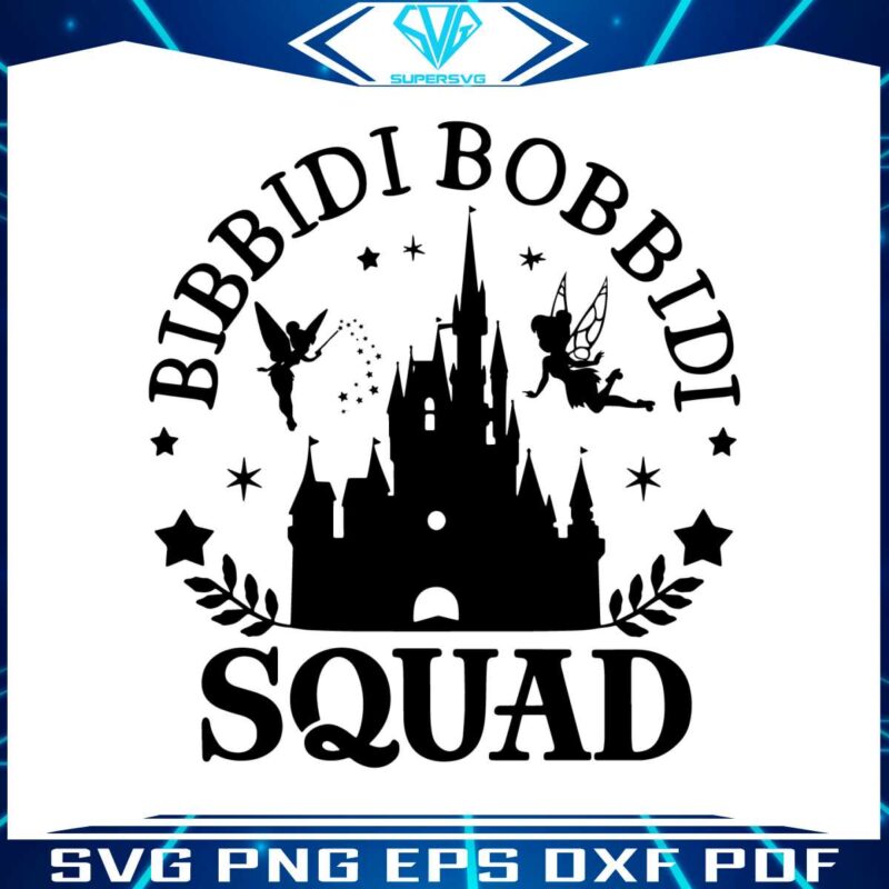 bibbidi-bobbidi-squad-magical-castle-svg