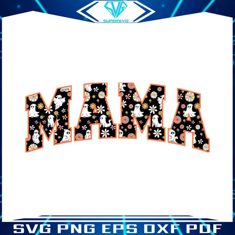 retro-halloween-mama-floral-ghost-png