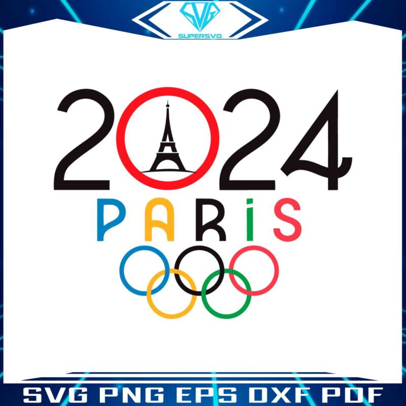 retro-2024-paris-olympic-games-svg