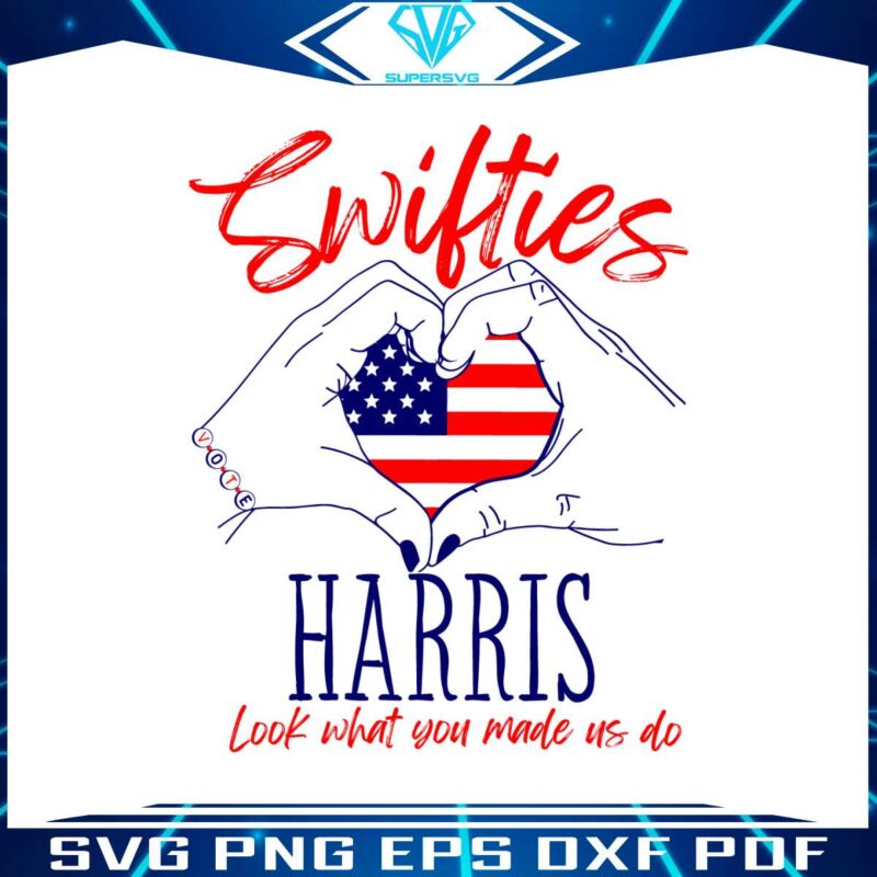 swifties-for-harris-look-what-you-made-us-do-svg