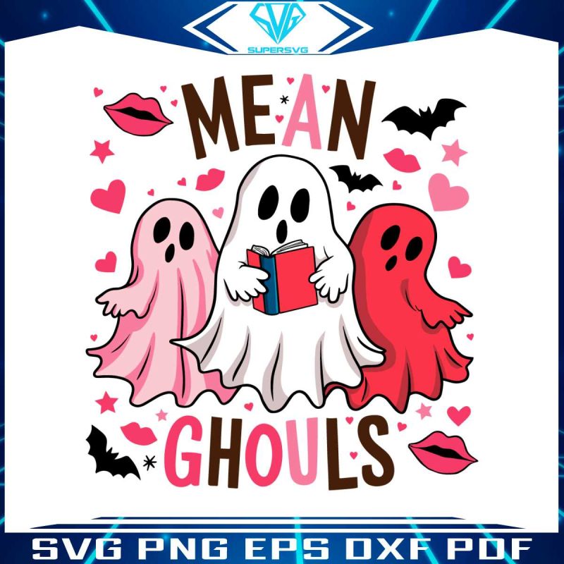 mean-ghouls-halloween-lets-go-ghouls-spooky-season-svg