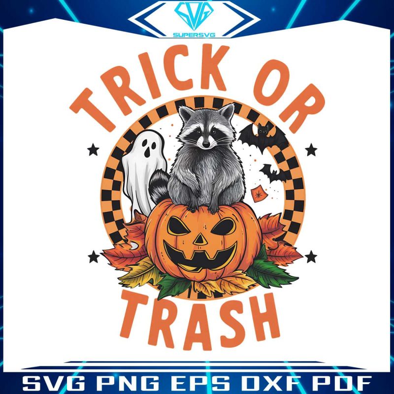 vintage-trick-or-trash-autumn-ghost-raccoon-png