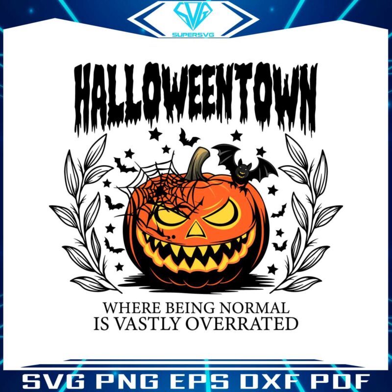 pumpkin-halloweentown-where-being-normal-svg