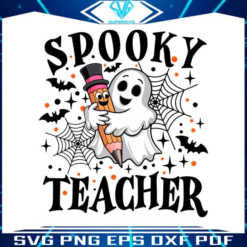 spooky-teacher-ghost-pencil-halloween-school-svg