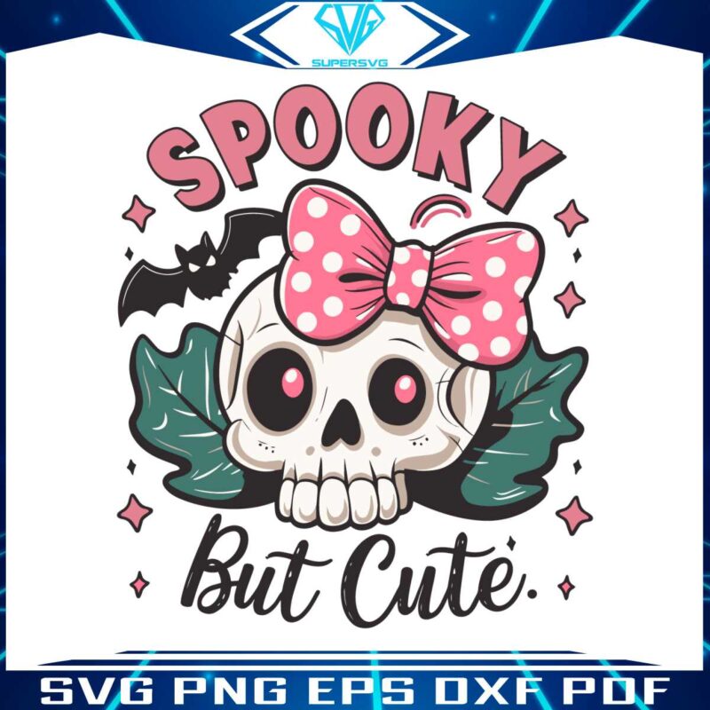 halloween-coquette-spooky-but-cute-skull-svg