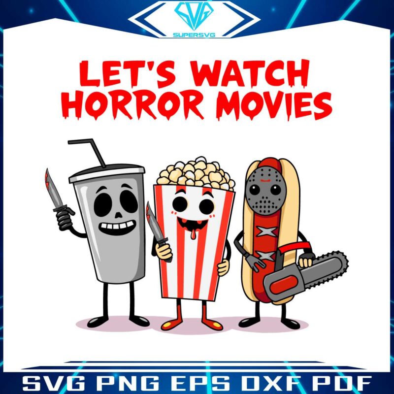 lets-watch-horror-movies-animated-characters-svg