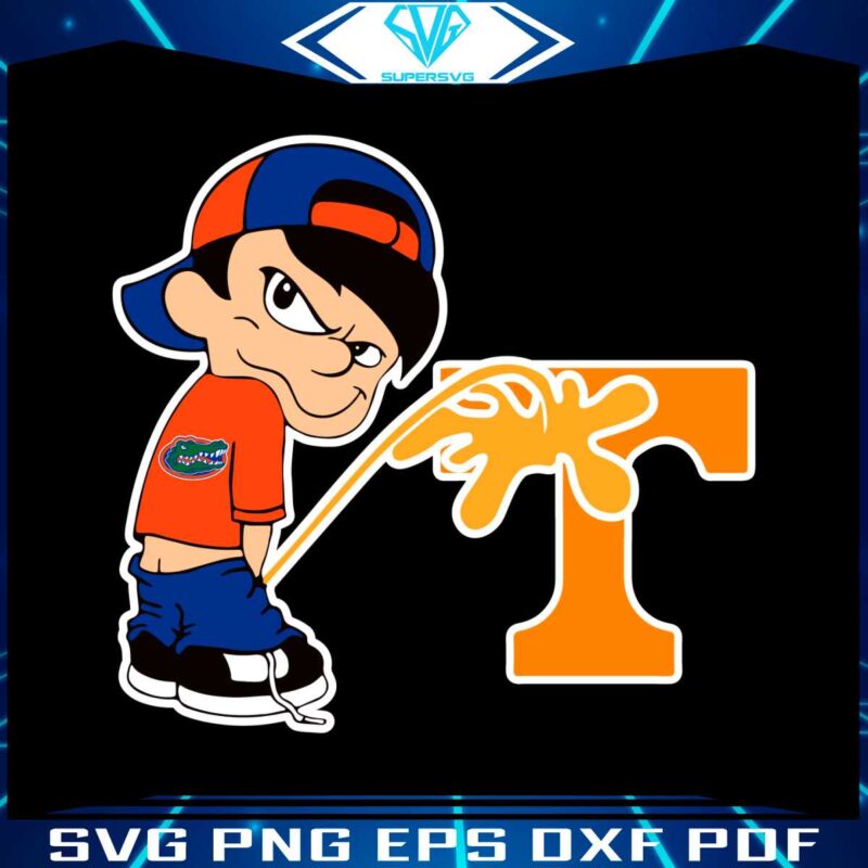 funny-boy-florida-gators-piss-on-tennessee-volunteers-svg