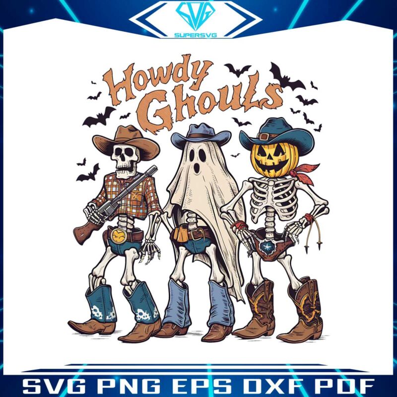 western-halloween-howdy-ghouls-png