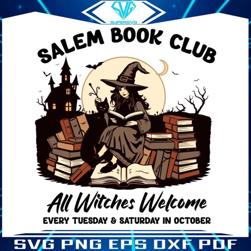 salem-book-club-all-witches-welcome-svg