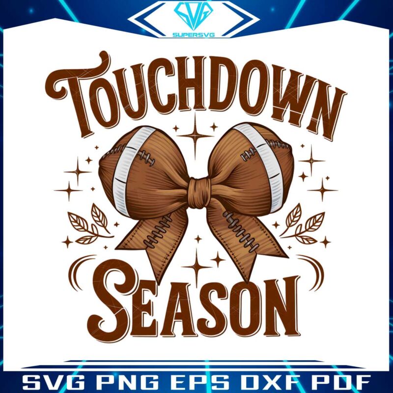 touchdown-season-retro-football-bow-png