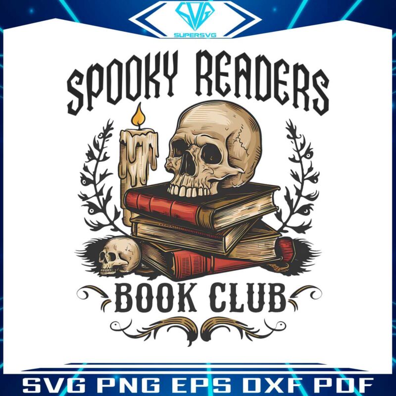 spooky-readers-book-club-horror-skull-png