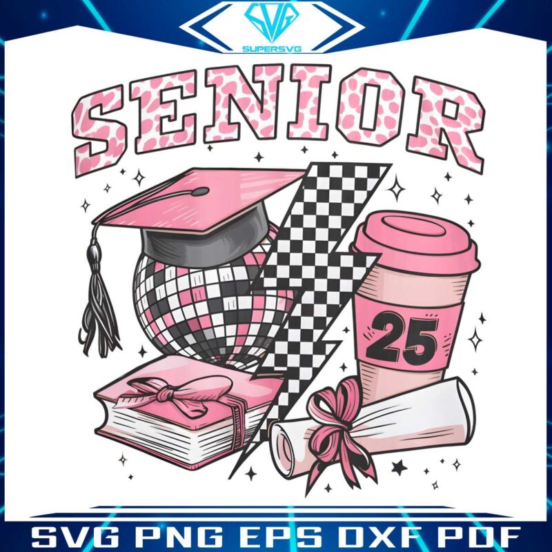 pink-leopard-senior-2025-class-of-2025-png