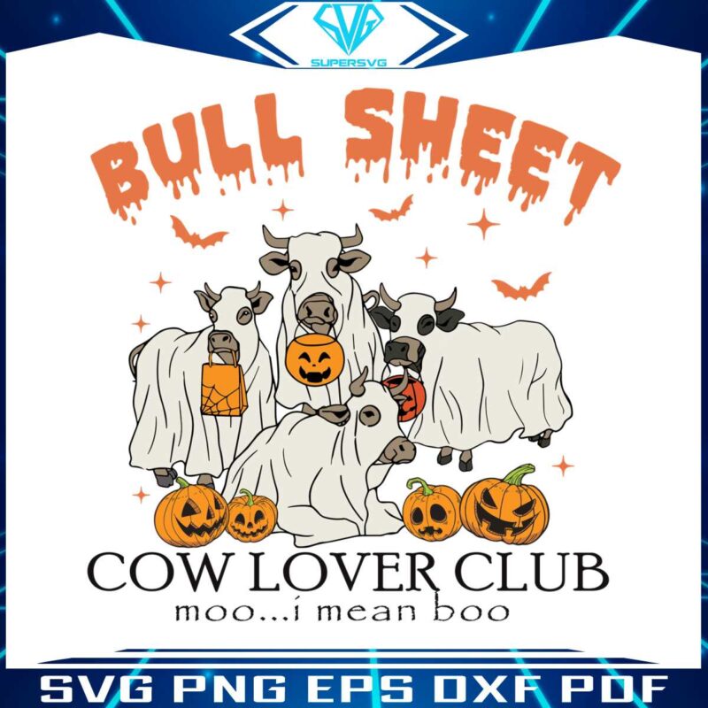 bull-sheet-cow-lover-club-png