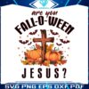 are-you-falloween-jesus-pumpkin-png
