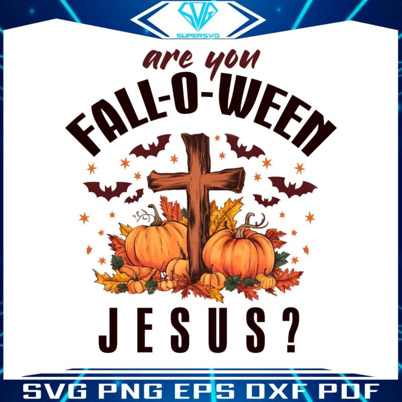 are-you-falloween-jesus-pumpkin-png