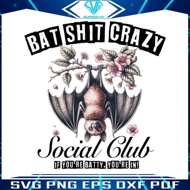 halloween-bat-shit-crazy-social-club-png