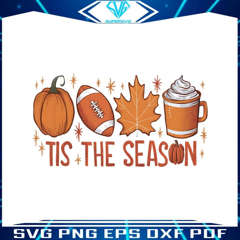 football-leaves-lattes-pumpkin-tis-the-season-png