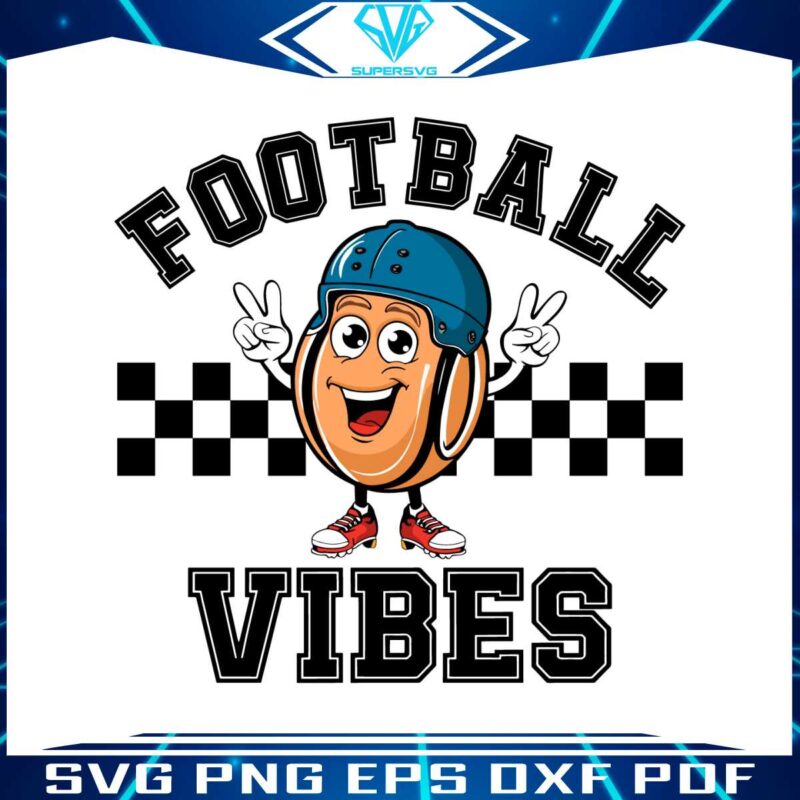 football-vibes-football-season-svg