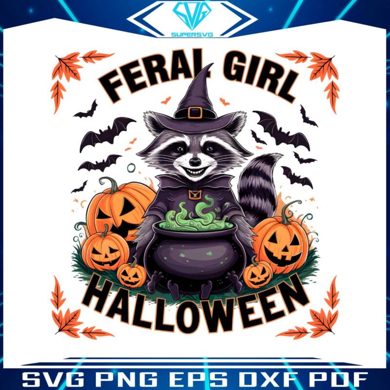 feral-girl-halloween-witchy-raccoon-png