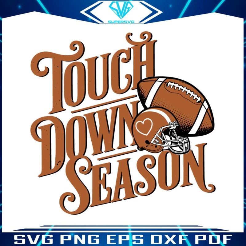 touch-down-season-football-helmet-svg