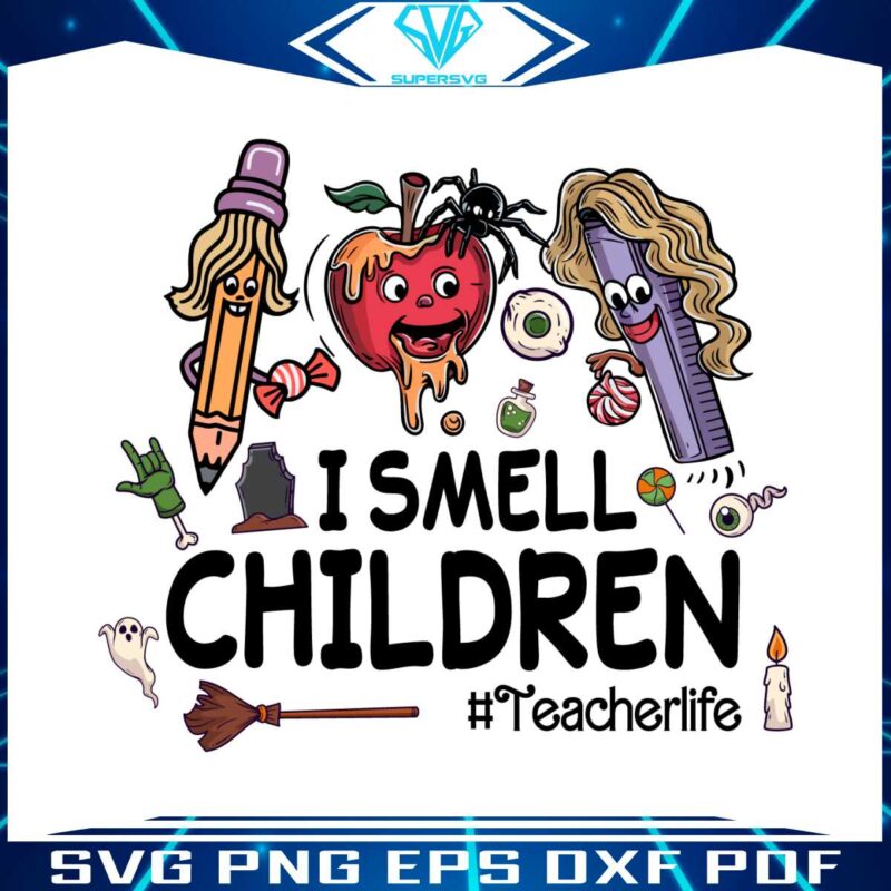 i-smell-children-halloween-teacher-png