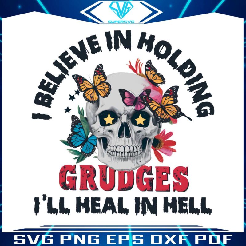 holding-grudges-floral-skull-adult-humor-png