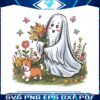 cute-dog-mom-floral-ghost-dog-png