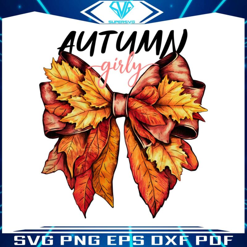 retro-autumn-girly-fall-floral-bow-png