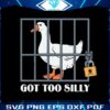 funny-goose-got-too-silly-svg