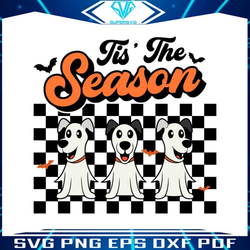 tis-the-season-retro-ghost-dog-svg