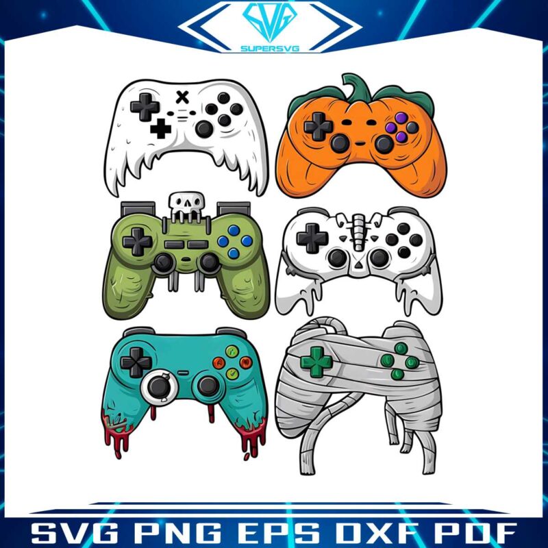 skeleton-zombie-gaming-controllers-mummy-boys-kids-png