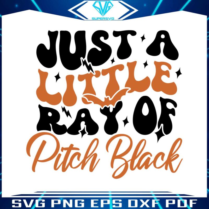 just-a-little-ray-of-pitch-black-svg