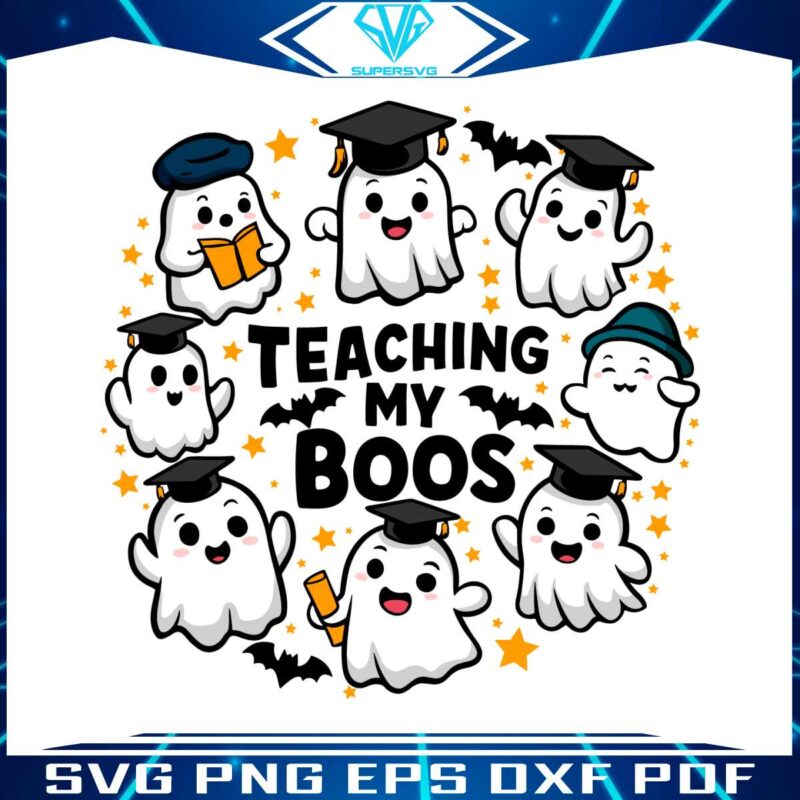 cute-ghost-teaching-my-boos-svg