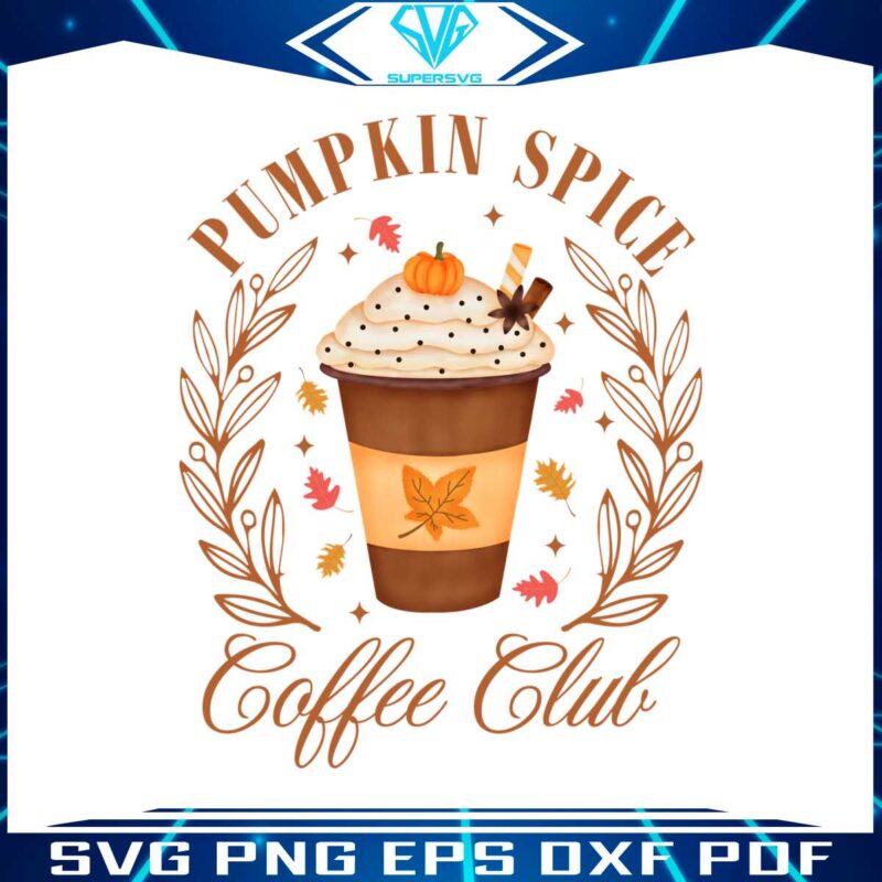 pumpkin-spice-coffee-club-autumn-vibes-png