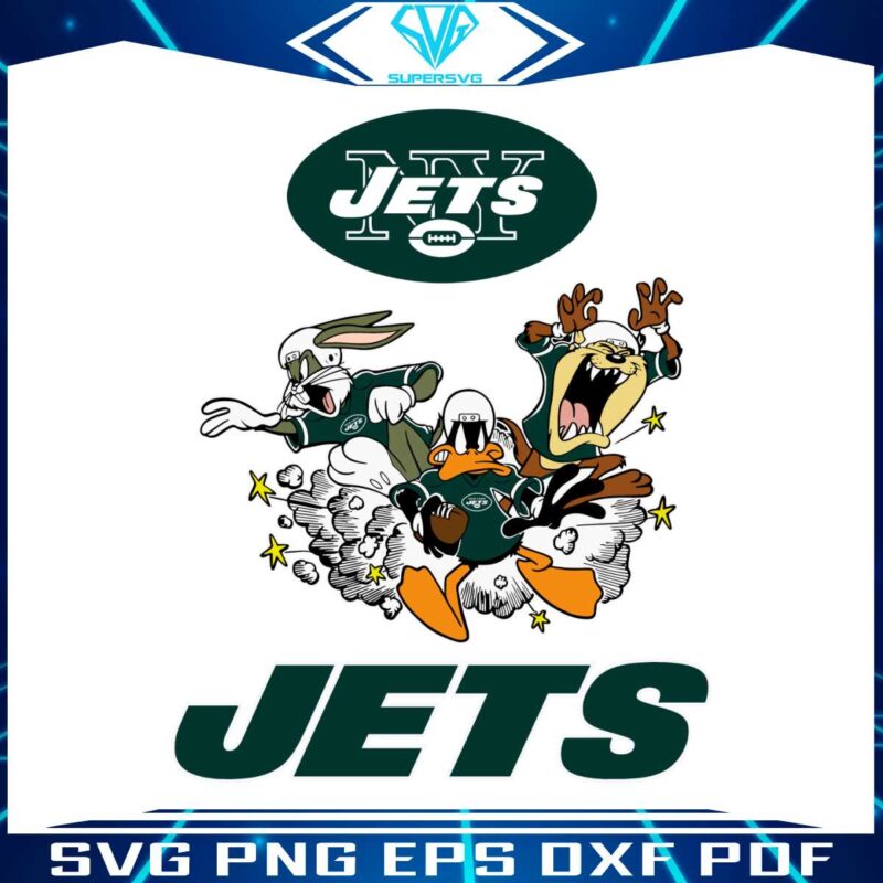 the-looney-tunes-football-team-new-york-jets-nfl-svg