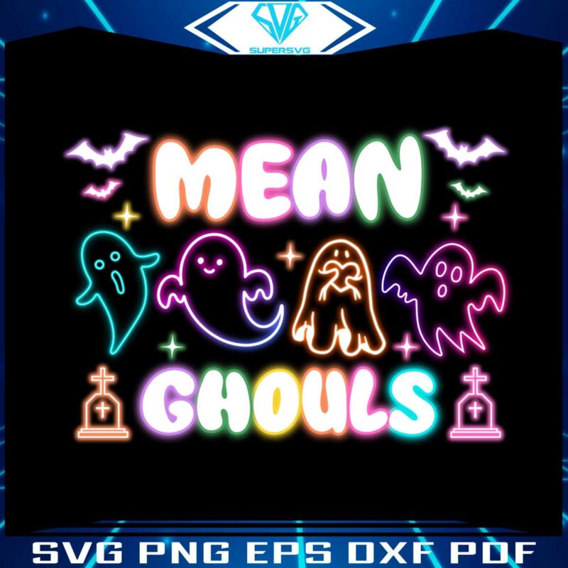 mean-ghouls-ghost-halloween-neon-png