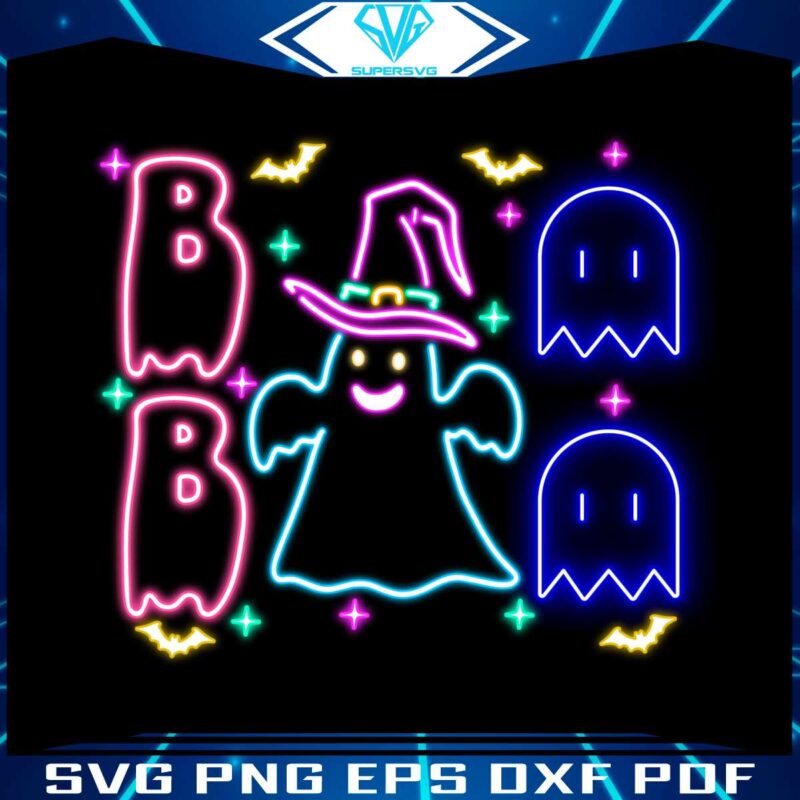 retro-halloween-ghost-neon-png