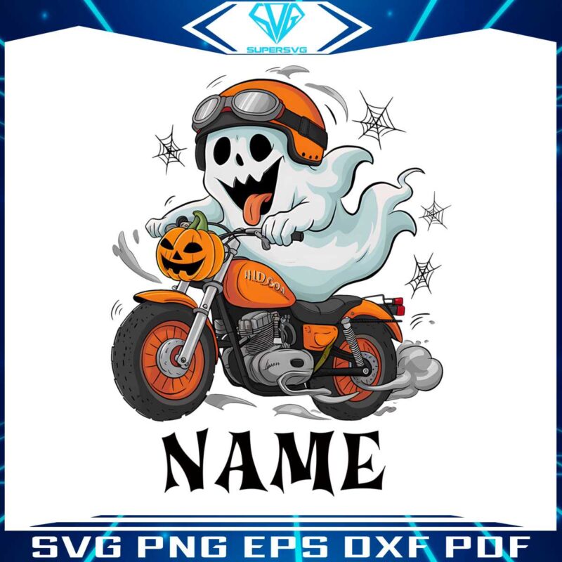 personalized-dirt-bike-halloween-boo-ghost-png