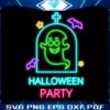 halloween-party-horror-ghost-neon-png