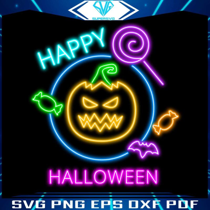 happy-halloween-pumpkin-neon-png